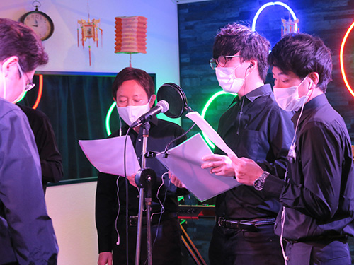 社歌メイキング画像